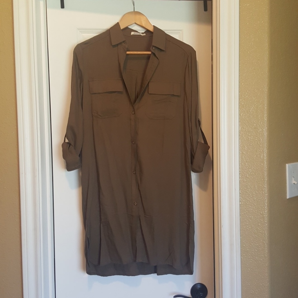 Army Green Dress